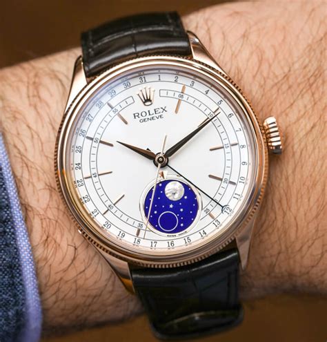 replica rolex cellini moonphase watch|Rolex cellini moonphase retail price.